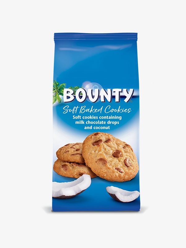<tc>Bounty Soft Baked Cookies 180g</tc>