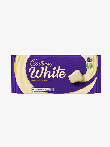 <tc>Cadbury White 90g</tc>