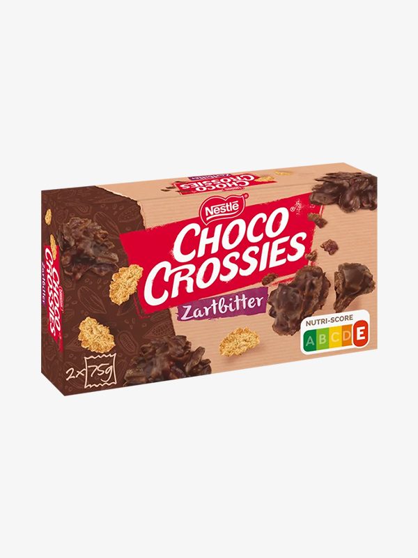 Nestlé Choco Crossies Dark Choc 150g Nestlé Choco Crossies Dark Choc 150g