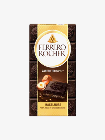 Ferrero Rocher Dark Chocolate Bar 90g