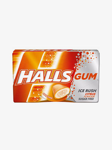Halls Gum Citrus 18g