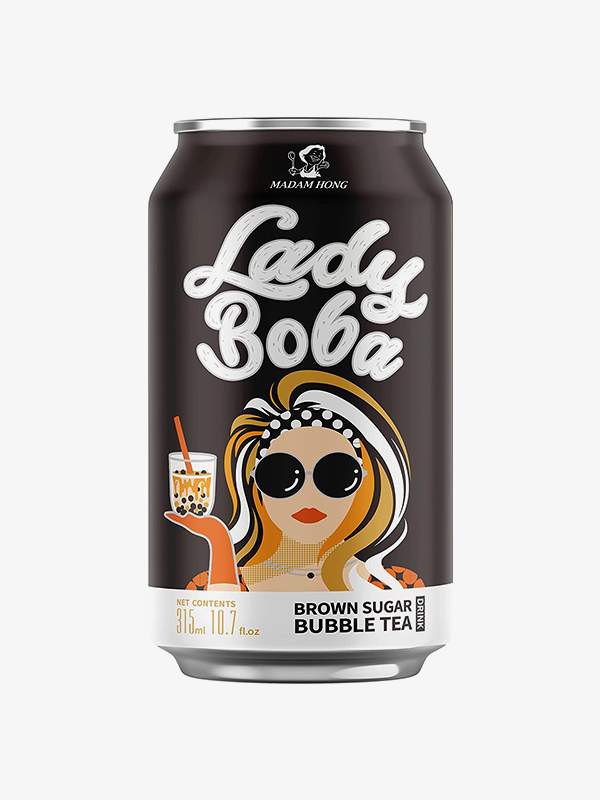 Madam Hong Lady Boba Bubble Tea Brown Sugar 315ml