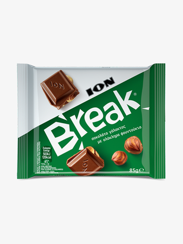 <tc>Break Milk Chocolate Hazelnut 85g</tc>