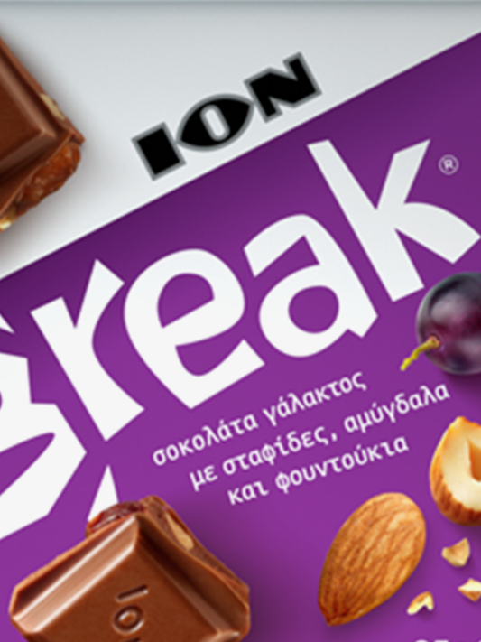 <tc>Break Milk Chocolate with Raisins & Nuts 85g</tc>