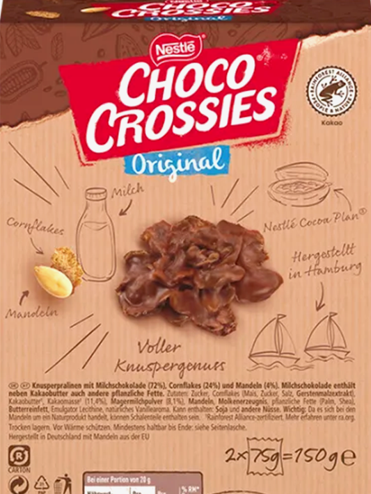 Nestle Choco Crossies Original 150g