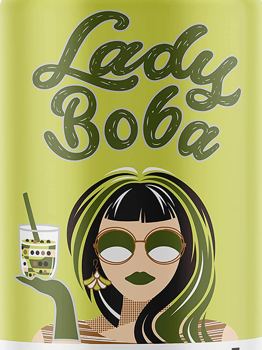 Madam Hong Lady Boba Bubble Tea Matcha Latte 315ml