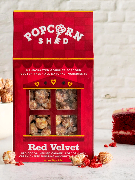 Popcorn Shed Red Velvet 80g
