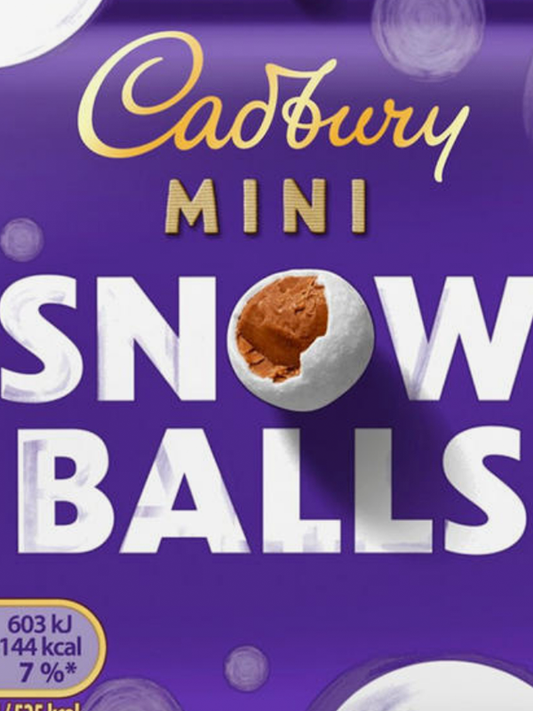 <tc>Cadbury Mini Snowballs 110g</tc>