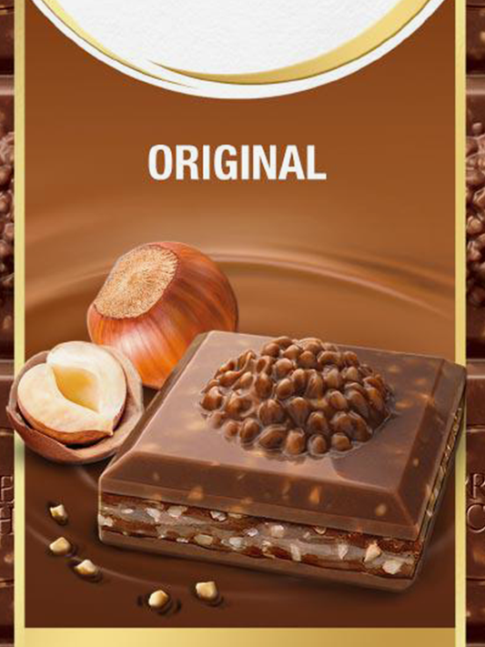 Ferrero Rocher Original Chocolate Bar 90g