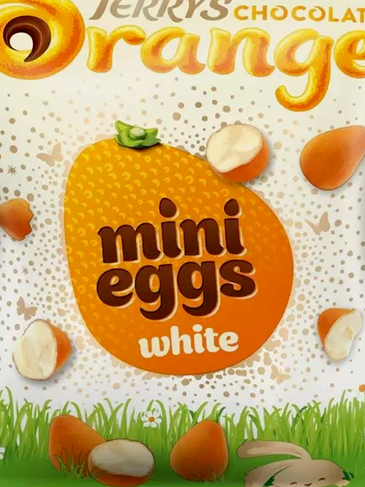 Terry's White Chocolate Orange Mini Eggs 80G