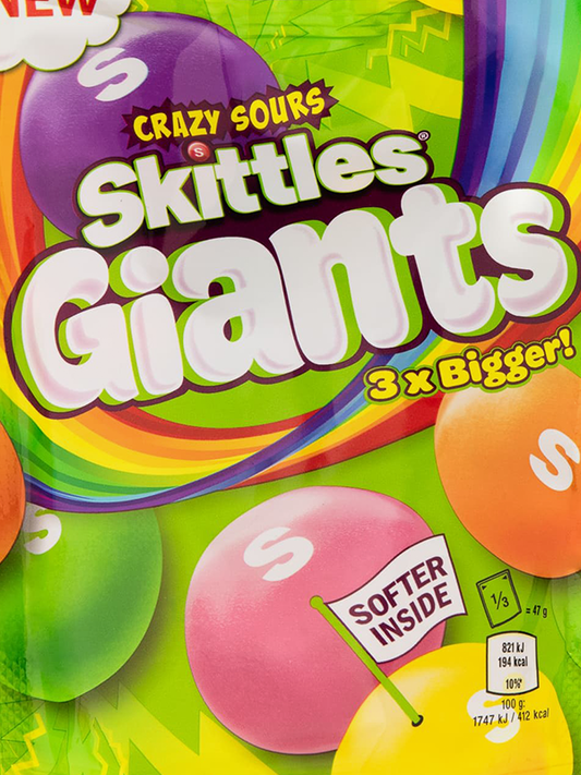 Skittles Giant Sours 141g